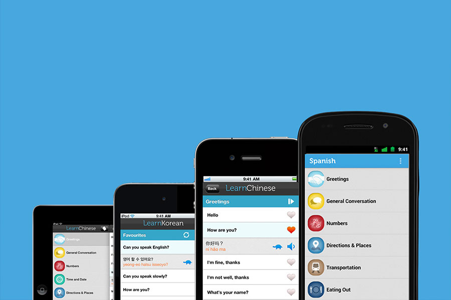 Learn - Mobile Foreign Language Phrasebooks